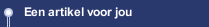 Een artikel voor jou